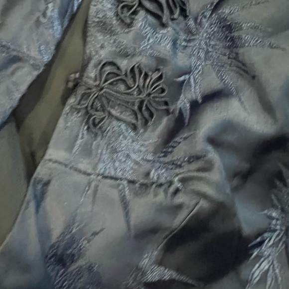 Royal Blue Cheongsam Elegant -  Vintage? - Picture 5 of 11